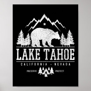 Womens Lake Tacute Ss Cute Ss California - Bear Mo Poster