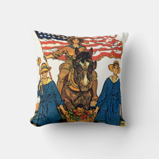 Women's Land Army Cushion