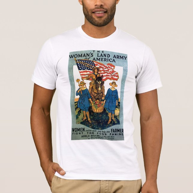 Women's Land Army T-Shirt (Front)