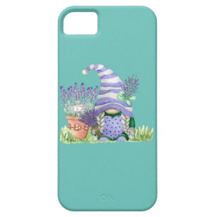 Womens Lavender Gnome Spring Gardening Purple Barely There iPhone 5 Case