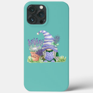 Womens Lavender Gnome Spring Gardening Purple Case-Mate iPhone Case