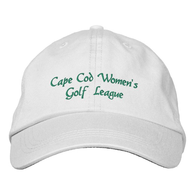 Women's League Embroidered Golf Hat (Front)
