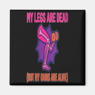 Womens Leg Day Funny Legs Are Government Agencyd Magnet