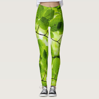 Women's Leggings | Eco Fitness Leafs