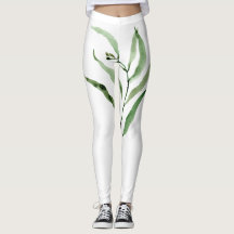 Women's Leggings featuring a Eucalyptus