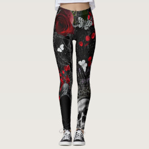 Women's Leggings Haunting Adeline Zade Meadows Zad