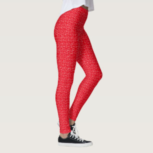 Women's Leggings-Valentine Hearts Leggings