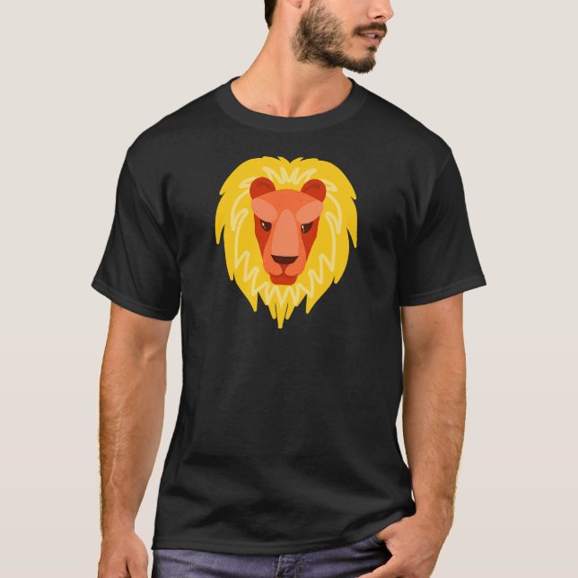 Womens Leo Lion Astrology Horoscope Women Teens T-Shirt (Front)