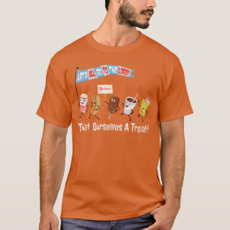 Womens Lets All Goohe Lobbyreat Retro style tee Mo