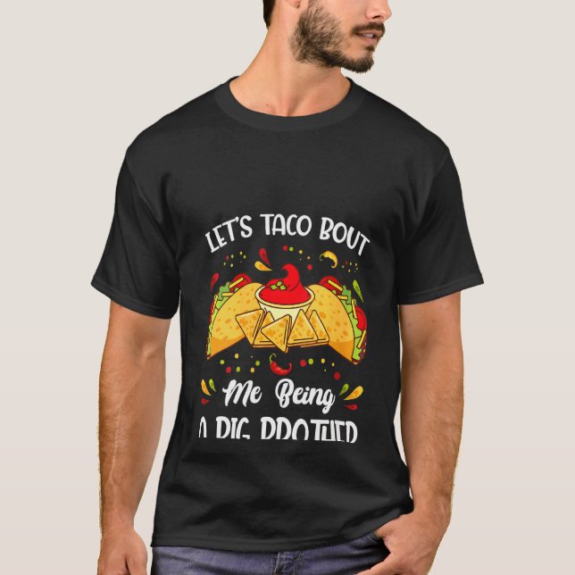 Womens Let's Taco Bout Me Being A Big Brother Anno T-Shirt (Front)