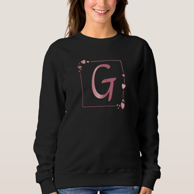 Womens Letter G Sweatshirt (Front)