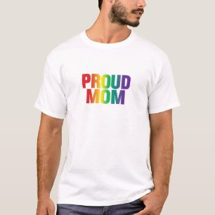 Womens LGBT Pride Awareness Month 2017 Proud Mum T T-Shirt