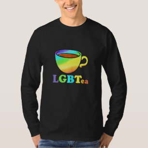 Womens Lgbtea Surprise For Lgbtq Lesbian Lesbianis T-Shirt