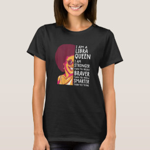 Womens Libra queen women Astrology zodiac Libra g T-Shirt