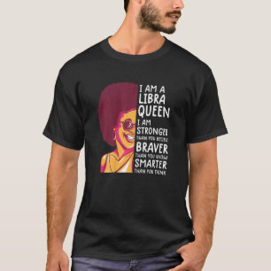 Womens Libra queen women Astrology zodiac Libra g T-Shirt
