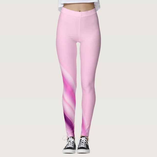 Womens light pink leggings  (Front)