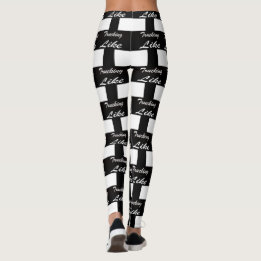 Women's Like Trucking Logo Pattern Leggings
