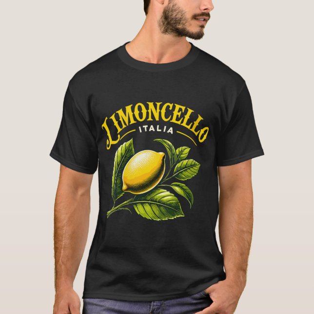 Womens Limoncello Italia Italy Souvenir Lemons  T-Shirt (Front)