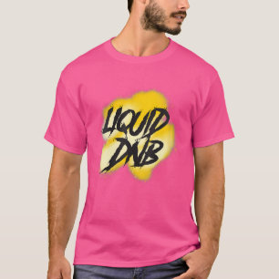 Womens Liquid Drum N Bass Music Liquid Funk Jungle T-Shirt
