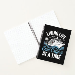 Women's Living Life One Cruise at A Time Notebook