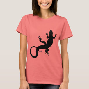 Women's Lizard T-shirt Organic Lady's Lizard Shirt