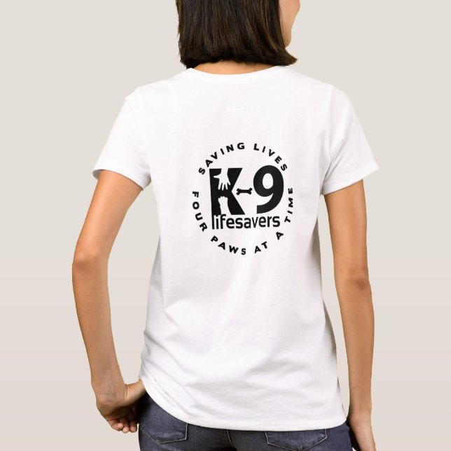 Womens Logo T-shirt-Additional Colors Available T-Shirt (Back)