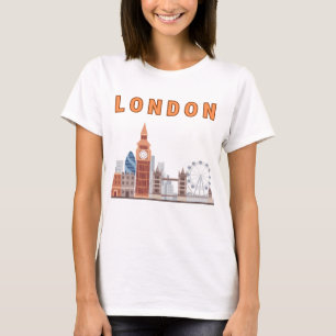 Women's London Skyline T-Shirt