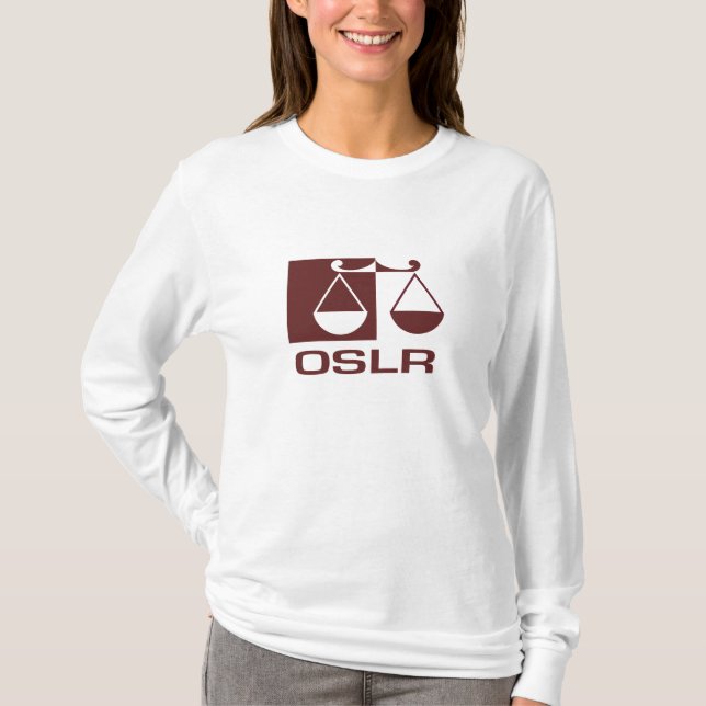 Women's Long Sleeve OSLR front and back shirt (Front)