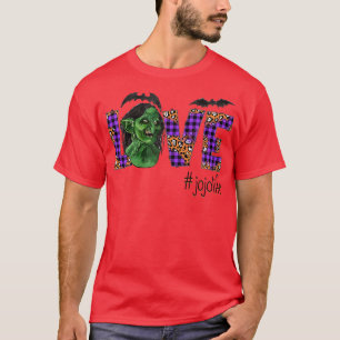 Womens Love halloween scary art Jojo autumn gift f T-Shirt
