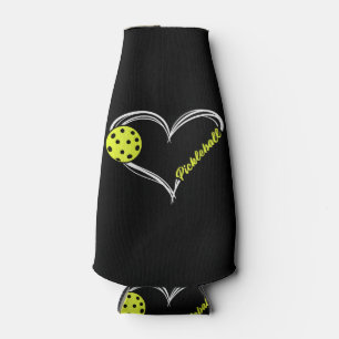 Womens Love Pickleball - cute pickleball match, I Bottle Cooler