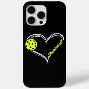 Womens Love Pickleball - cute pickleball match, I iPhone 15 Pro Max Case