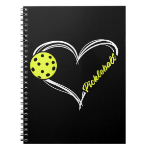 Womens Love Pickleball - cute pickleball match, I Notebook