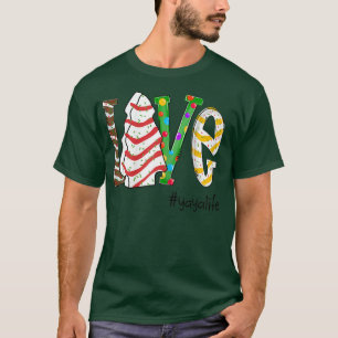 Womens Love Yayalife Christmas Grandma Gift Sweet T-Shirt