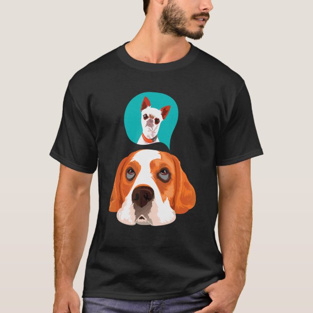 Womens Lovely Dog Holder Dog   Dog Faces T-Shirt (Front)