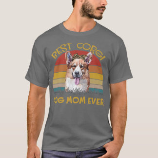 Womens Lovely Dog Holder Dog Lover Best Dog Mum Co T-Shirt