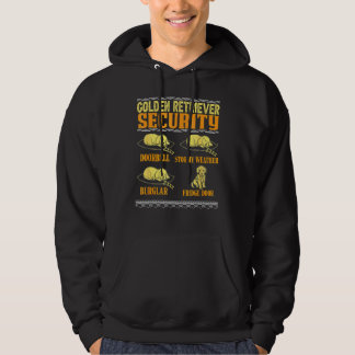 Womens Lovely Dog Holder Retriever Security Hoodie