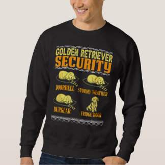 Womens Lovely Dog Holder Retriever Security Sweatshirt