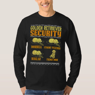 Womens Lovely Dog Holder Retriever Security T-Shirt