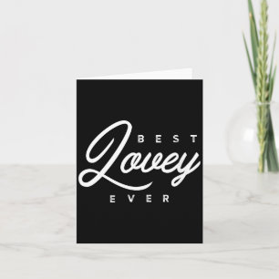 Womens Lovey Design_ Lovey Ever V-neck Card