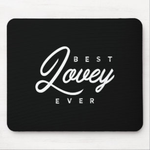 Womens Lovey Design_ Lovey Ever V-neck  Mouse Mat