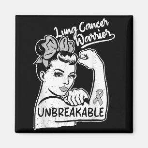 Womens Lung Cancer Warrior Awareness Survivor Magnet