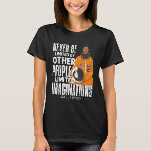 Womens Mae Jemison American Black Woman Astronaut T-Shirt