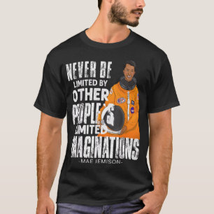 Womens Mae Jemison American Black Woman Astronaut  T-Shirt