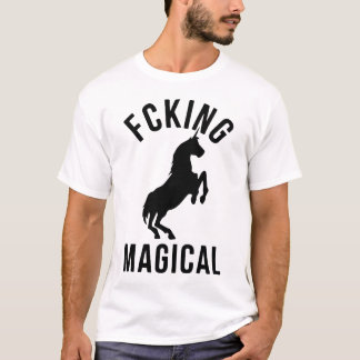 Womens Magical Funny Unicorn Vintage Tees Cool Hil