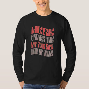 Womens Maid of Honour Got Your Back Matching Bach T-Shirt