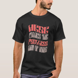 Womens Maid of Honour Preggers Matching Bachelor T-Shirt