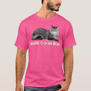 Womens Maine coon Cat Gift Kitty, kitten, cats Gi T-Shirt