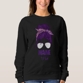 Womens Maine Girl Sweatshirt