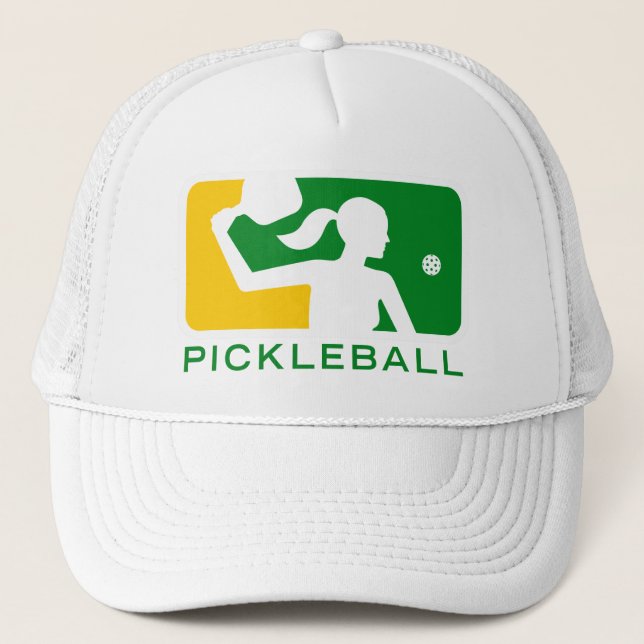 Women's Major League Pickleball Hat (Green) (Front)