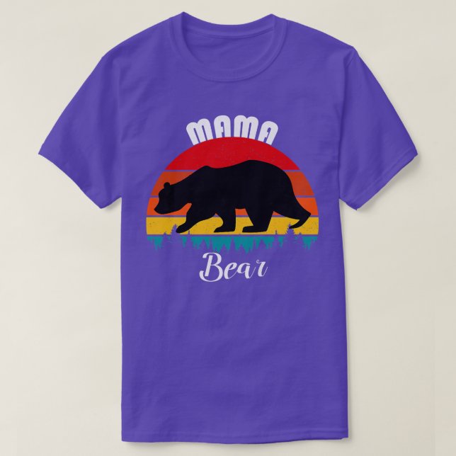 Womens Mama Bear Premium  T-Shirt (Design Front)